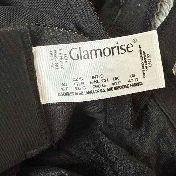 Lot Of 4 Wireless Wire Free Bras Various Colors (2 Glamorise brand) Sz 40G - Picture 4 of 15